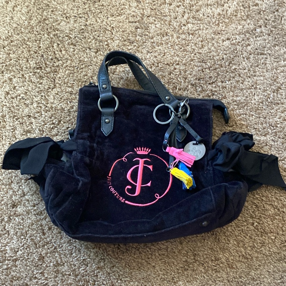 Juicy Couture | Casual Velvet Satchel Purse